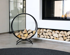 Brennholzregal | Kaminholzständer rund