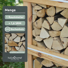 Hornbeam firewood kiln dried 25 cm 1RM/ 1.6 SRM