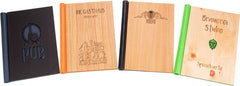 Hochwertige Speisekarte oder Gästebuch aus Holz mit praktischem Klemmbinder