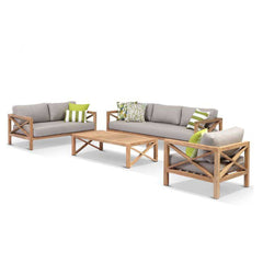 Outdoor seating group “Pollie” 4-piece
